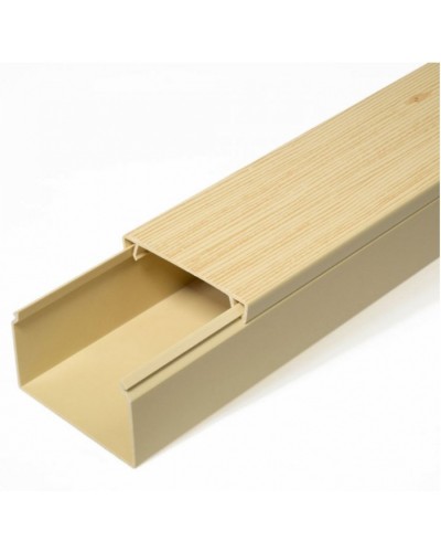 Кабель-канал сосна 2-й замок 60х40 (40м/уп) Промрукав (PR.025449) в Первоуральске Кабель-канал Pintop.ru