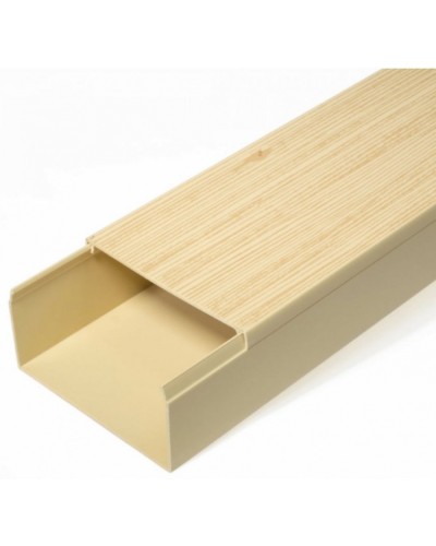 Кабель-канал сосна 2-й замок 80х40 (30м/уп) Промрукав (PR.025451) в Первоуральске Кабель-канал Pintop.ru