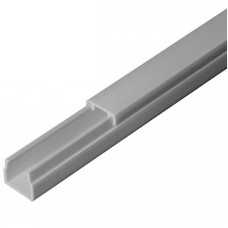 Кабель-канал серый RAL 7035 2-й замок в п/э 12х12 (242м/уп) Промрукав (PR03.0068)