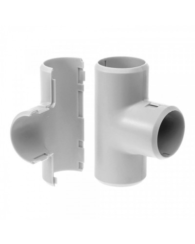 Тройник разборный д20 (50 шт/уп/) Промрукав PR.07320 в Первоуральске Повороты, муфты, тройники Pintop.ru