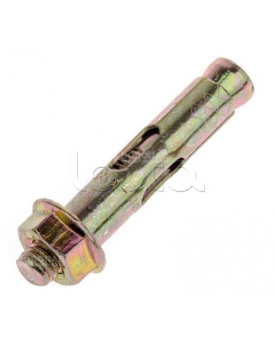 Анкерный болт с гайкой оцинкованный М8/10х50 (100 шт/уп) Промрукав (PR08.2349) в Первоуральске Крепеж Pintop.ru