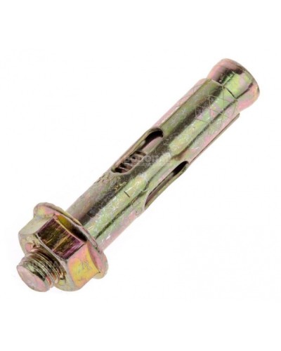 Анкерный болт с гайкой оцинкованный М6/8х120 (50 шт/уп) Промрукав (PR08.3059) в Первоуральске Крепеж Pintop.ru