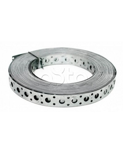 Лента монтажная перфорированная прямая для прямого монтажа ЛМП 12х0,55 (25 м.) Промрукав (PR08.3830) в Первоуральске Стяжки-хомуты Pintop.ru