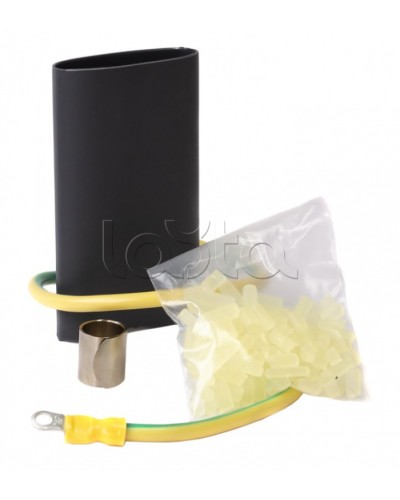 Муфта заземления термоусаживаемая д 7-18 Промрукав (PR08.3870) в Первоуральске Повороты, муфты, тройники Pintop.ru