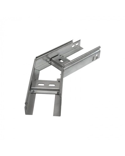 Угол горизонтальный 45 градусов лестничный 500х200 (1,5 мм) Промрукав (PR08.5479) в Первоуральске Аксессуары для лотков Pintop.ru