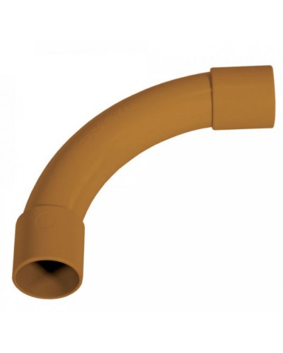 Соединитель угловой бук д20 (5шт/300шт уп/кор) Промрукав (PR13.0240) в Первоуральске Повороты, муфты, тройники Pintop.ru