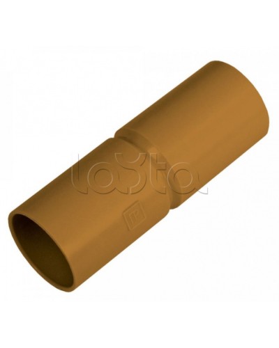 Патрубок-муфта с ограничителем бук д16 (100шт/1200шт уп/кор) Промрукав (PR13.0265) в Первоуральске Повороты, муфты, тройники Pintop.ru