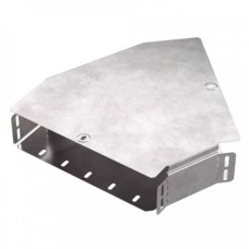 Угол горизонтальный 45 градусов с крышкой Стандарт 300х80 Промрукав (PR16.0430)