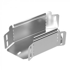 Угол горизонтальный 45 градусов Стандарт INOX (AISI 304) 100х80 Промрукав (PR16.3405)