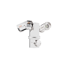 Взрывозащищенный термокожух на поворотной платформе для IP видеокамеры и тепловизора Релион-PTZ-Exd-Н-ВТ-СО 220В