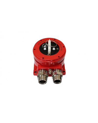 Извещатель пожарный ручной взрывозащищённый адресный Рубеж ExИП 535-1В-R3-А-MG1/2+3-М20 в Первоуральске Адресная система пожарной сигнализации РУБЕЖ Pintop.ru