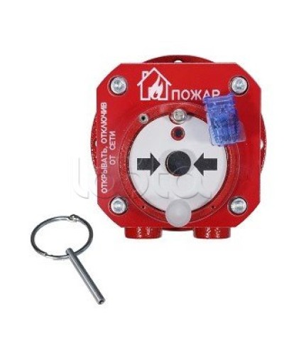 Взрывозащищенный ручной извещатель Спектрон-512-Exd-А-ИПР-В-Modbus в Первоуральске Пожарные извещатели (Ex) Pintop.ru