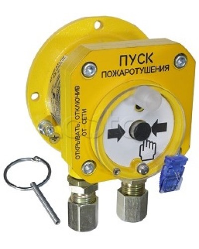 Взрывозащищенный ручной извещатель Спектрон-512-Exd-А-УДП-01-Modbus в Первоуральске Пожарные извещатели (Ex) Pintop.ru