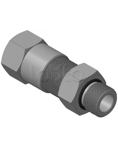 Кабельный ввод с резьбой G1/2 для открытой прокладки кабеля с проходным диаметром d=6-10 мм Спектрон КВН-10-Н-G1/2 в Первоуральске Аксессуары для кабель-канала Pintop.ru