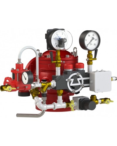 Узел управления спринклерный воздушный Спецавтоматика УУ-С100/1,6В3-ВФ.О4 в Первоуральске Устройства пуска водяного пожаротушения Pintop.ru