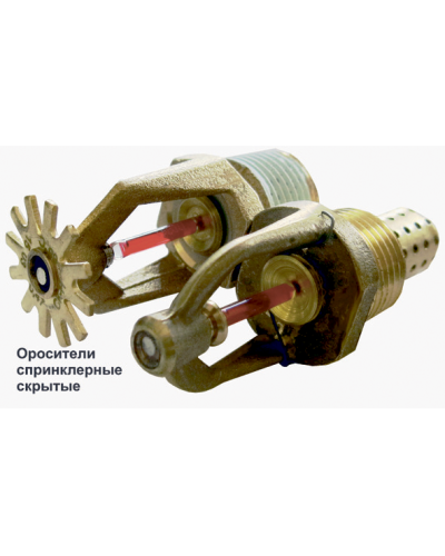 Ороситель спринклерный скрытый Спецавтоматика СВК0-РНо0,47-R1/2/Р68.В3-СВК-12 в Первоуральске Оросители Pintop.ru