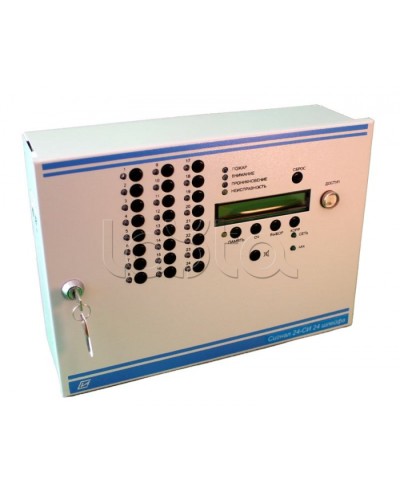 Приемно-контрольный прибор пожарной и охранной сигнализации Специнформатика-Си СИГНАЛ 24СИ на 24 ШС в Первоуральске Приемно-контрольные приборы Pintop.ru