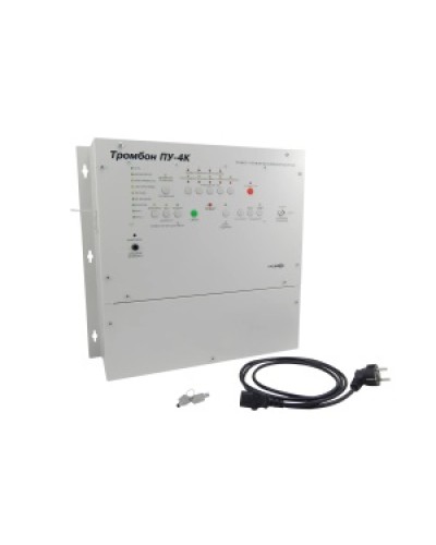 Прибор управления Тромбон ПУ-4К (200 Вт) в Первоуральске 19 оборудование (рэковое/стоечное) Тромбон Pintop.ru