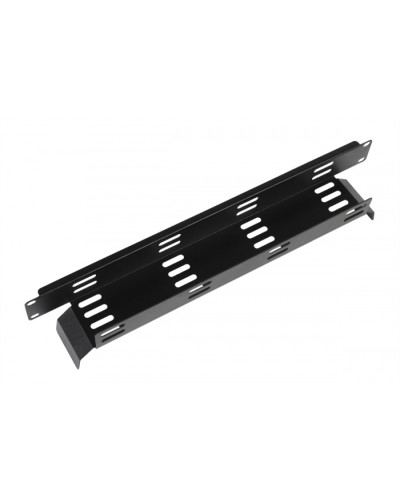 Лоток кабельный горизонтальный 19 ЦМО ГКО-Л-1-9005 в Первоуральске Аксессуары для стоек и шкафов Pintop.ru