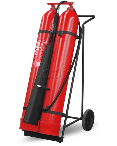 Огнетушитель ПОЖТЕХНИКА ОУ-50 Морской ИНЕЙ (144В, до 10 000V) 2х40л. (баллона по ГОСТ 949, раструб=1м) в Первоуральске Огнетушители Pintop.ru