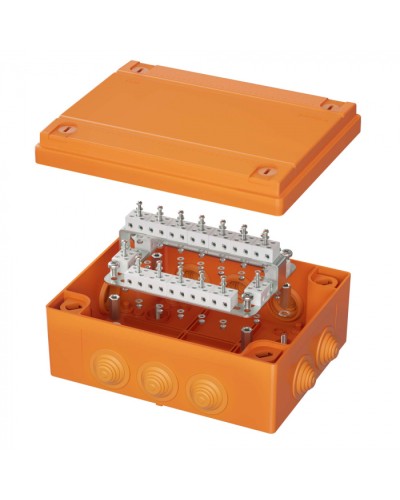 Коробка пластиковая FS с кабельными вводами иклеммниками DKC (FSB414004) в Первоуральске Распределительные коробки Pintop.ru