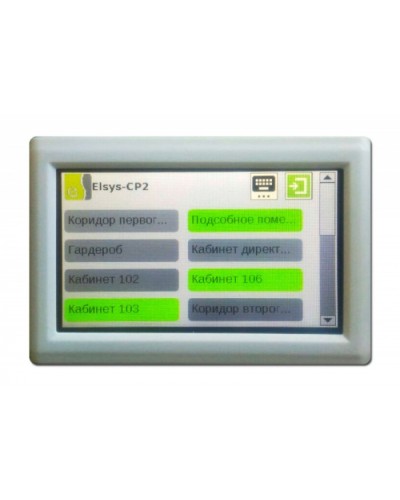 Клавиатура подсистемы охранной сигнализации Elsys-CP2 в Первоуральске Сетевая СКУД Elsys Pintop.ru