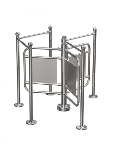 Турникет полуростовой Ростов-Дон Р2М1/3 ХРОМ в Первоуральске Турникеты Pintop.ru
