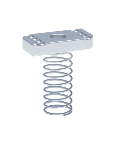 STRUT-гайка (канальная) М10 с длинной пружиной EKF (stgdpM10) в Первоуральске Крепеж Pintop.ru