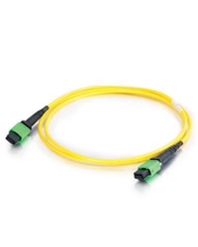 Патч-корд волоконно-оптический Hyperline FHD-MC3-9-MPOM12/AS-MPOM12/AS-A-30M-LSZH-YL в Первоуральске Патч-корды и пигтейлы Pintop.ru