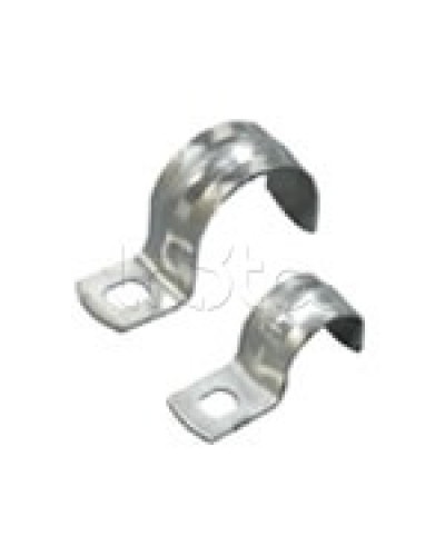 Скоба оцинкованная однолапковая для трубы D50 мм (50 шт/уп) Экопласт 43750-50 в Первоуральске Крепежные изделия Pintop.ru