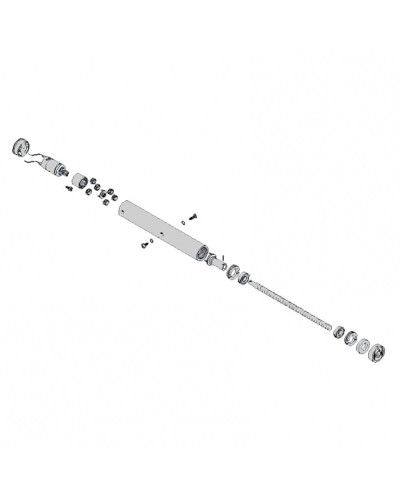 Моторедуктор в сборе UNIPARK Came 119RIU010 в Первоуральске Запчасти для шлагбаумов и автоматики Pintop.ru