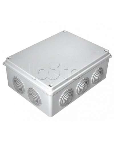 Коробка распределительная для о/п безгалогенная (HF) атмосферостойкая 200х150х75 б/г (16шт/кор) Промрукав (40-03215) в Первоуральске Распределительные коробки Pintop.ru