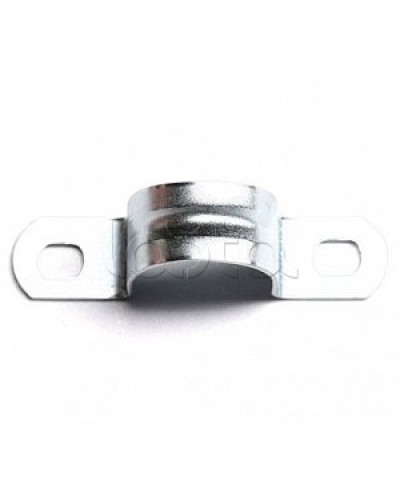 Держатель оцинкованный двусторонний д.63мм 53362ДКС в Первоуральске Держатели, клипсы, скобы Pintop.ru