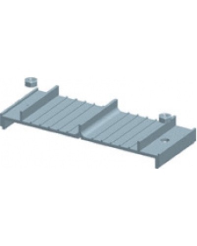 Фиксатор кабеля Ф5-7мм, наборный, алюминий LANMASTER LAN-MT-FA6 в Первоуральске Аксессуары для лотков Pintop.ru