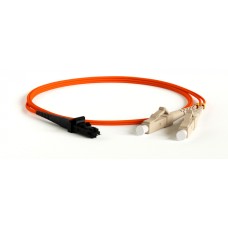 Патч-корд волоконно-оптический Hyperline FC-D2-50-MTRJF/PR-SC/PR-H-2M-LSZH-OR