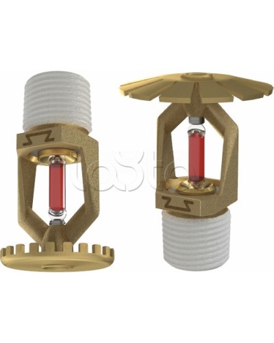 Ороситель спринклерный стеллажный Спецавтоматика СВС0-РВо0,80-R1/2/Р68.В3-ССВ-15 с резьбовым герметиком в Первоуральске Оросители Pintop.ru