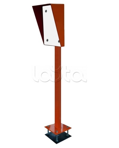 Стойка для считывателя Аякс 300х400 мм, черная, Базовая, прямая в Первоуральске Дополнительное оборудование для СКУД Pintop.ru