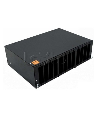 Бокс оптический универсальный 19 Hyperline FO-19V-3U-12xSLT-W130H30-96UN-BK в Первоуральске Коммутационные изделия Pintop.ru