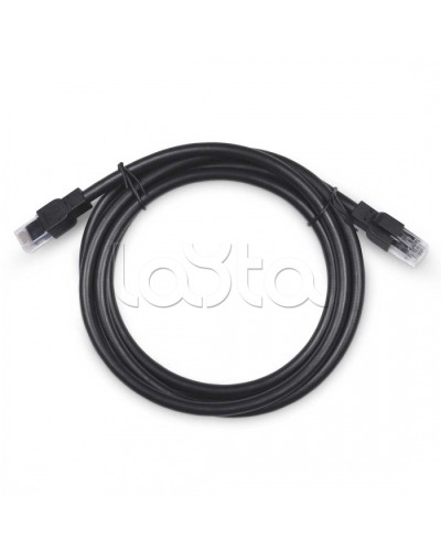 Патч-корд U/UTP, категория 6a, 2xRJ45/8p8c, неэкран. армир. гофр. стальной лентой, черный, РЕ, внешний, 10м Cabeus PC-ARM-UTP-RJ45-Cat.6a-10m-PE в Первоуральске Патчкорды (медные) Pintop.ru