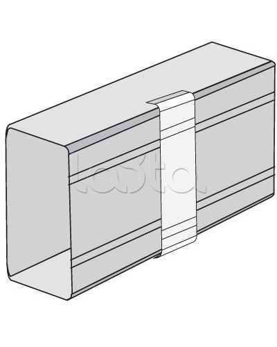 Накладка на стык крышки GAN 60 DKC 00885 в Первоуральске Аксессуары для кабель-канала Pintop.ru