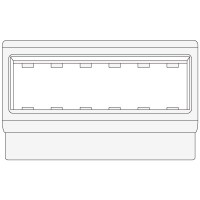 Рамка-суппорт под 6 модулей VIVA PDA-ЗDN 100 DKC 10353