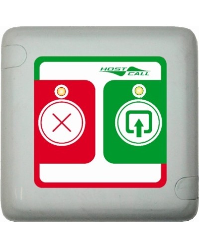 Радиокнопка вызова Hostcall MP-411D1 в Первоуральске Система оповещения и трансляции Hostcall Pintop.ru