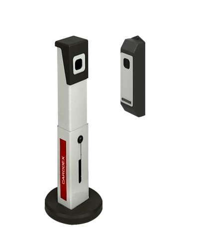 Комплект беспроводных фотоэлементов CARDDEX PR-01 (передатчик и приемник, навесной + стойка) в Первоуральске Запчасти для шлагбаумов и автоматики Pintop.ru