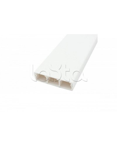 Экопласт U-LITE75/3х20 Миниканал 75/3х20мм (2м) в Первоуральске Кабель-канал Pintop.ru