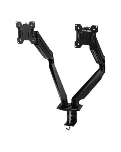 Кронштейн для двух мониторов 13-32, настольный с газлифтом, серия PROFI REXANT 38-0357 в Первоуральске Системы видеонаблюдения Pintop.ru