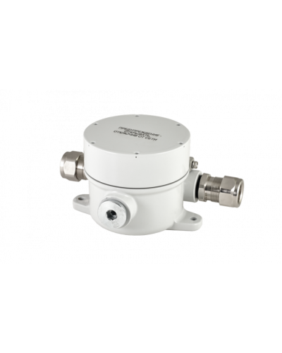 Коробка коммутационная взрывозащищенная Рубеж ККВ14-ИЗ-1-R3-2БСЗ-14+З-М20 в Первоуральске Адресная система пожарной сигнализации РУБЕЖ Pintop.ru