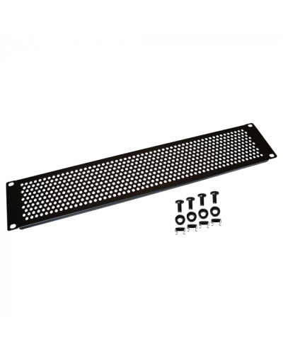 19 вентиляционная фальш-панель 2U, черная LANMASTER (LAN-DC-VNP-2U) в Первоуральске Вентиляторные модули Pintop.ru