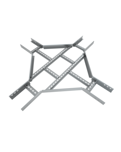 Х-разветвитель лестничный 100х200х1,5 мм HD КМ-Профиль (LXD100-200-1.5 HD) в Первоуральске Аксессуары для лотков Pintop.ru
