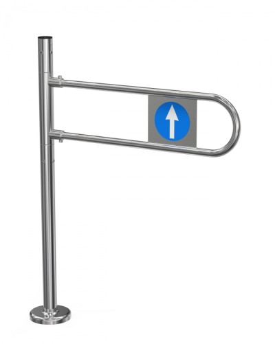 Калитка Ростов-Дон К11М лв ХРОМ (без дуги) Ростов-Дон в Первоуральске Калитки Pintop.ru