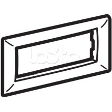 Рамка на 4 модуля, белая DKC 75011W